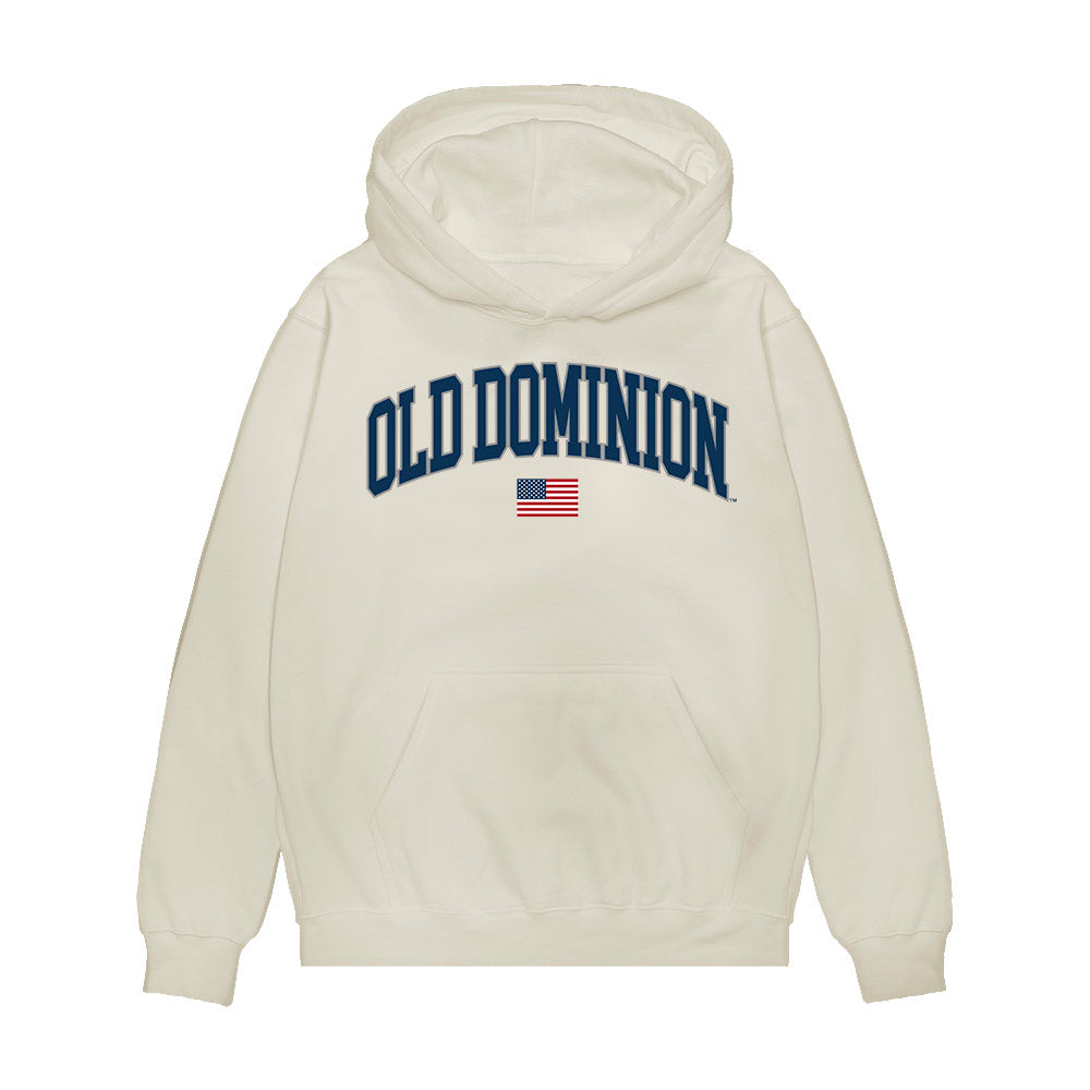 Old Dominion - NCAA Baseball : Kenneth Price - USA Raglan Premium Hooded Sweatshirt-0