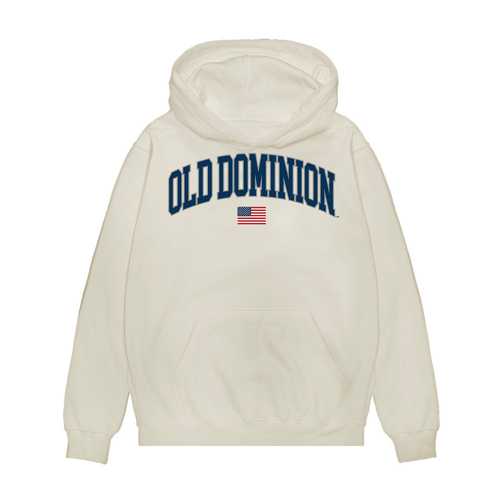 Old Dominion - NCAA Baseball : JJ Gatti - USA Raglan Premium Hooded Sweatshirt-0