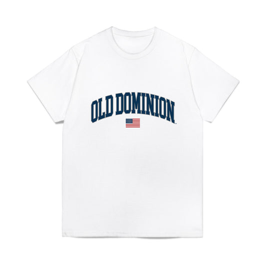 Old Dominion - NCAA Baseball : Bennett Shealor - USA Raglan Comfort Colors T-Shirt-0