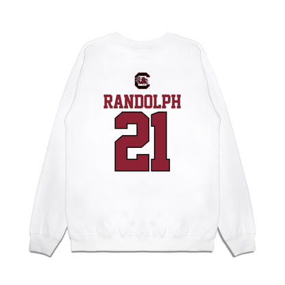 South Carolina - NCAA Baseball : Jake Randolph - USA Premium Crewneck Sweatshirt-1