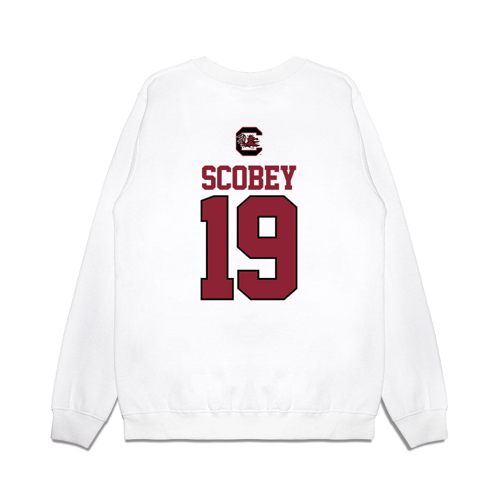 South Carolina - NCAA Baseball : KJ Scobey - USA Premium Crewneck Sweatshirt-1