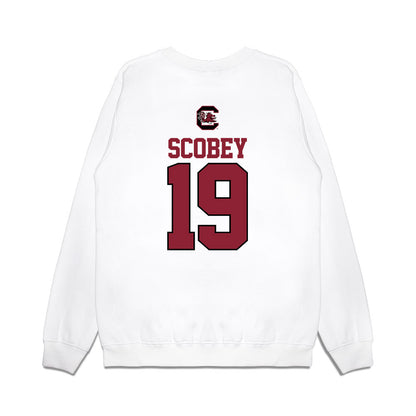 South Carolina - NCAA Baseball : KJ Scobey - USA Premium Crewneck Sweatshirt-1