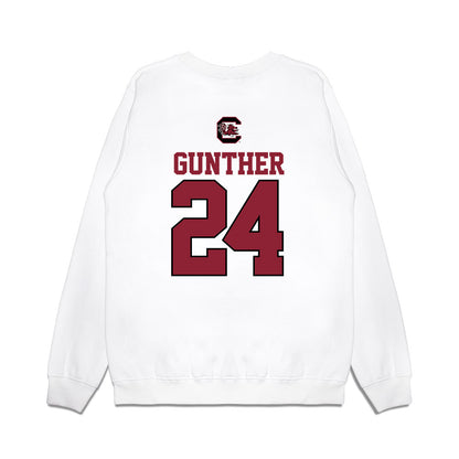 South Carolina - NCAA Baseball : Josh Gunther - USA Premium Crewneck Sweatshirt-1