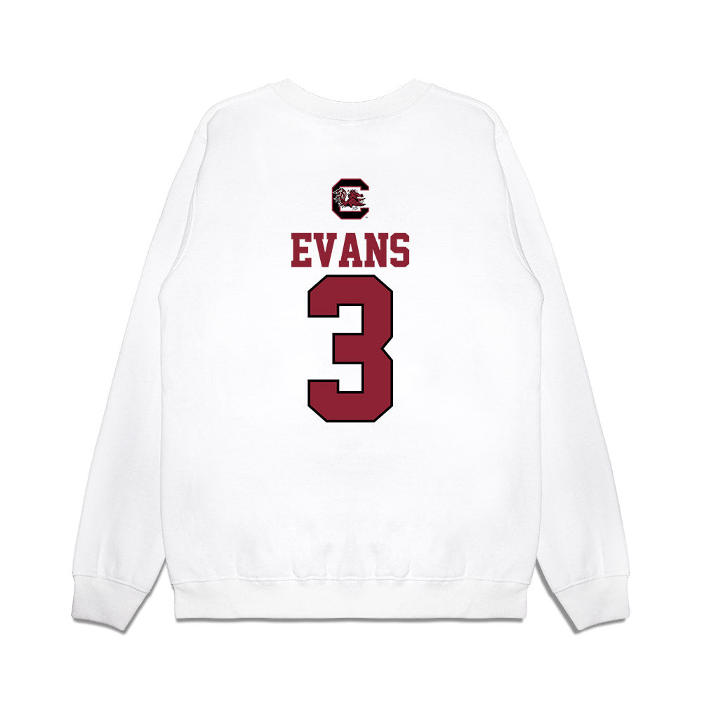 South Carolina - NCAA Baseball : Patrick Evans - USA Premium Crewneck Sweatshirt-1