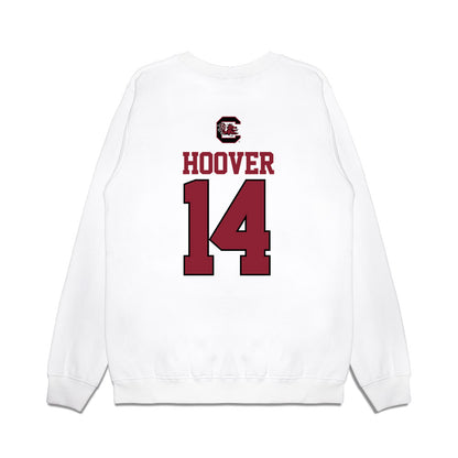 South Carolina - NCAA Baseball : Caleb Hoover - USA Premium Crewneck Sweatshirt-1