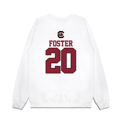 South Carolina - NCAA Baseball : Elijah Foster - USA Premium Crewneck Sweatshirt-1