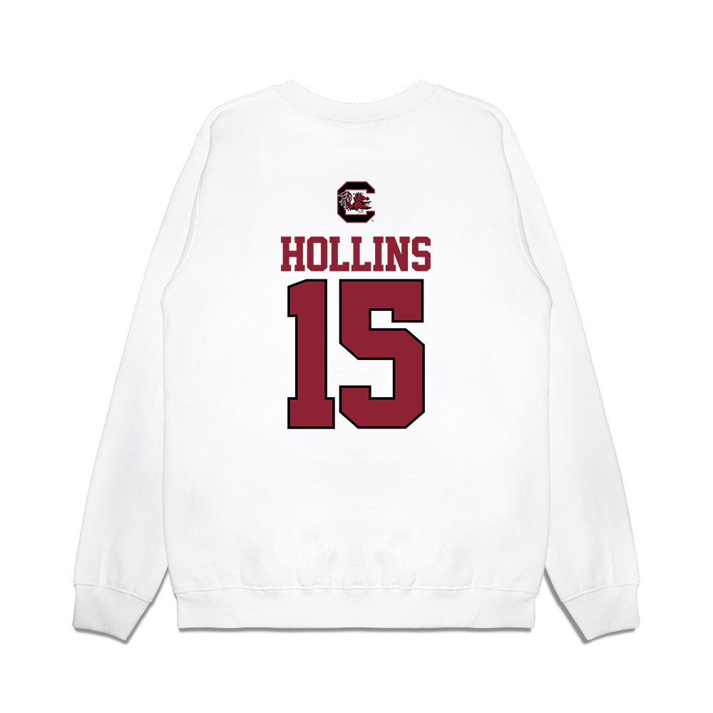 South Carolina - NCAA Baseball : Beau Hollins - USA Premium Crewneck Sweatshirt-1