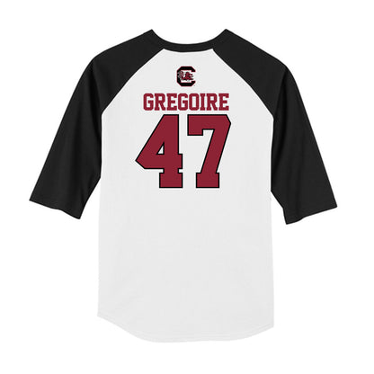 South Carolina - NCAA Baseball : Joshua Gregoire - USA Raglan Shirt-1