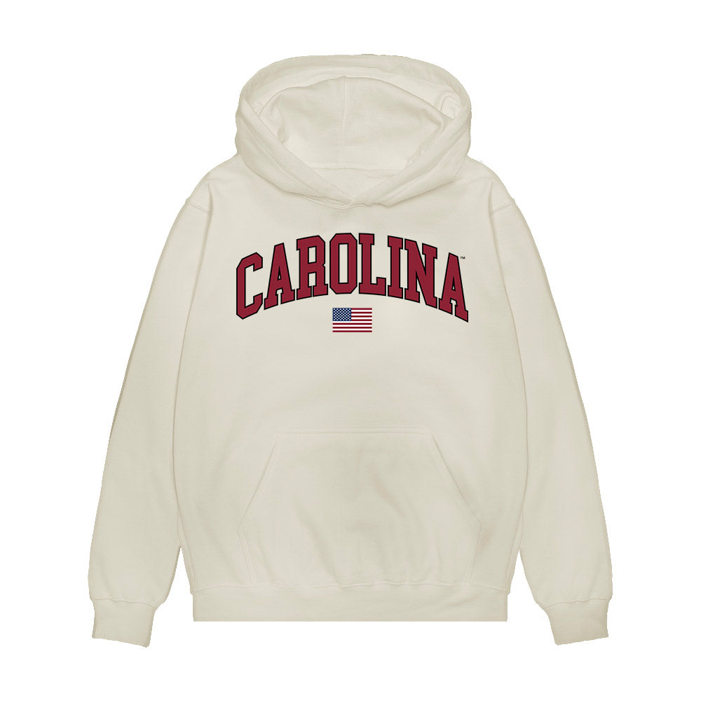 South Carolina - NCAA Baseball : Patrick Evans - USA Premium Hooded Sweatshirt-0