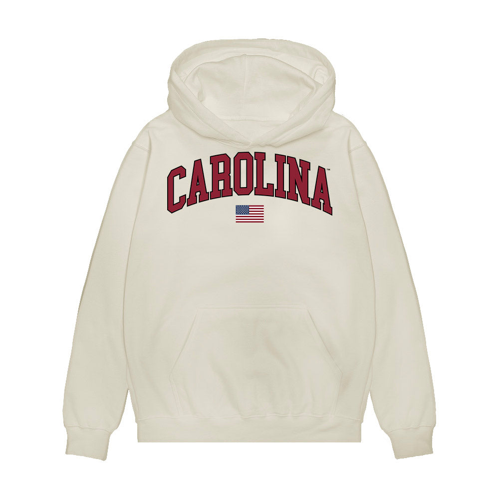 South Carolina - NCAA Baseball : Bryce Navarre - USA Premium Hooded Sweatshirt-0
