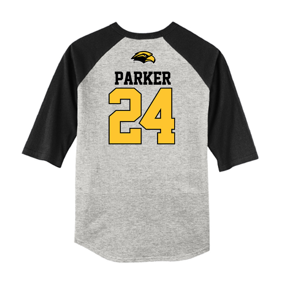 Southern Miss - NCAA Baseball : Jackson Parker - USA Raglan Shirt-1