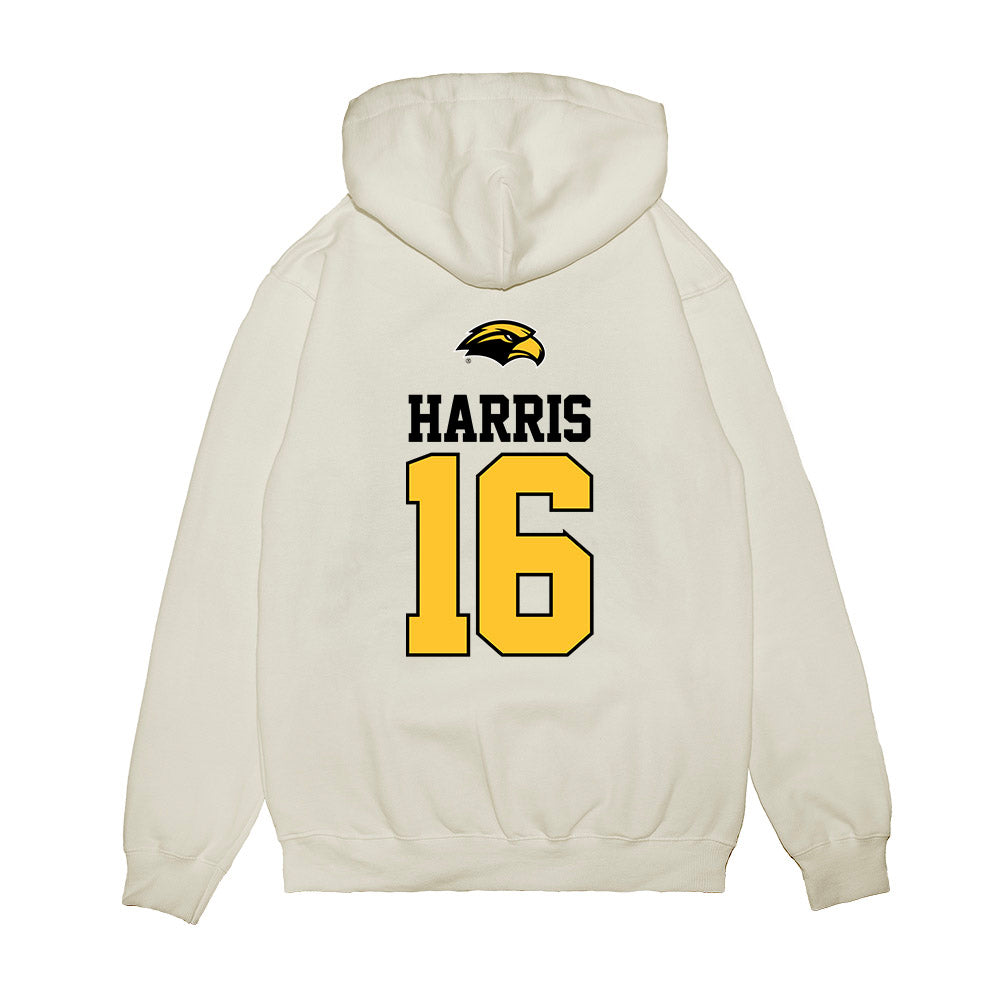 Southern Miss - NCAA Baseball : Grayden Harris - USA Premium Hooded Sweatshirt-1