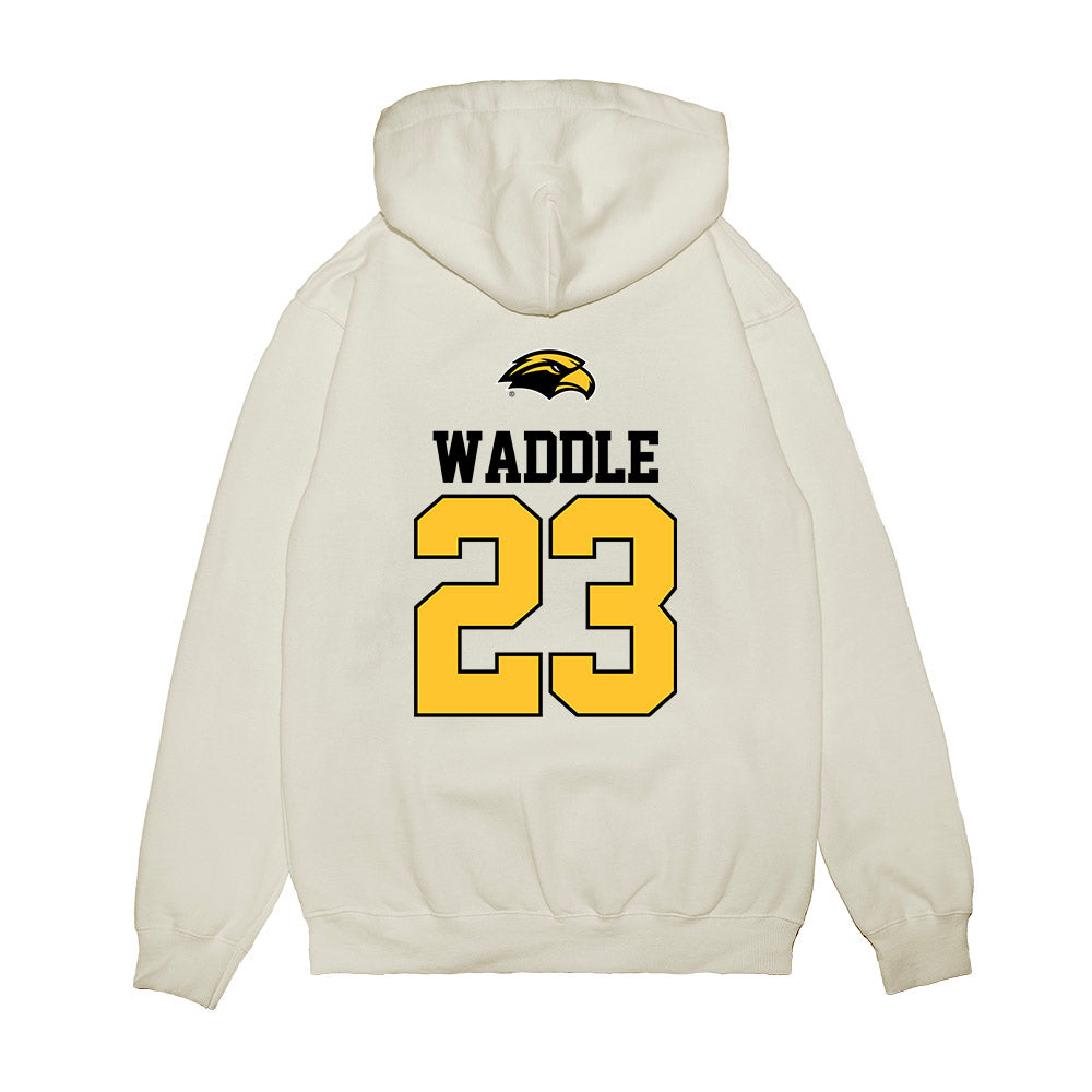 Southern Miss - NCAA Baseball : Cooper Waddle - USA Premium Hooded Sweatshirt-1