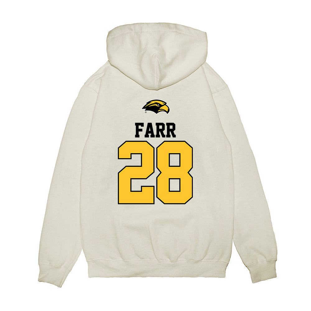 Southern Miss - NCAA Baseball : KL Farr - USA Premium Hooded Sweatshirt-1