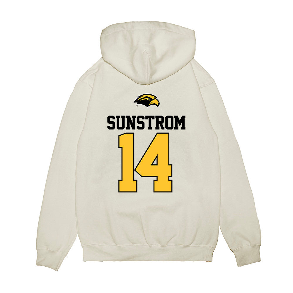 Southern Miss - NCAA Baseball : Camden Sunstrom - USA Premium Hooded Sweatshirt-1
