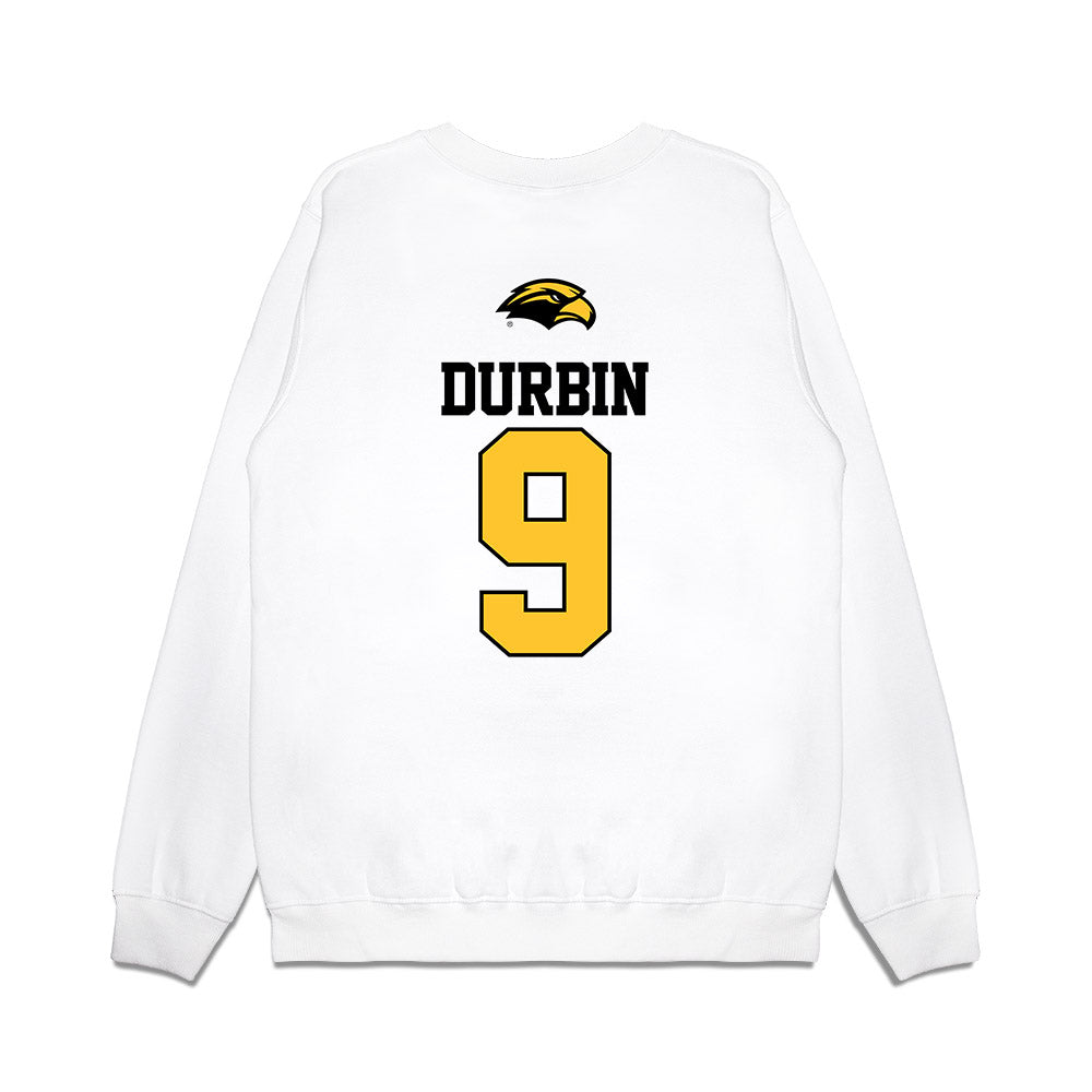 Southern Miss - NCAA Baseball : Cade Durbin - USA Premium Crewneck Sweatshirt-1