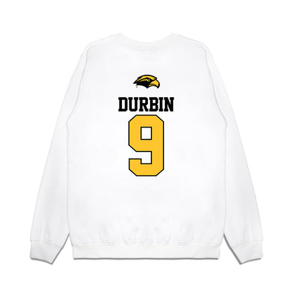Southern Miss - NCAA Baseball : Cade Durbin - USA Premium Crewneck Sweatshirt-1