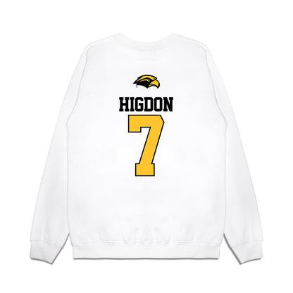 Southern Miss - NCAA Baseball : Ben Higdon - USA Premium Crewneck Sweatshirt-1