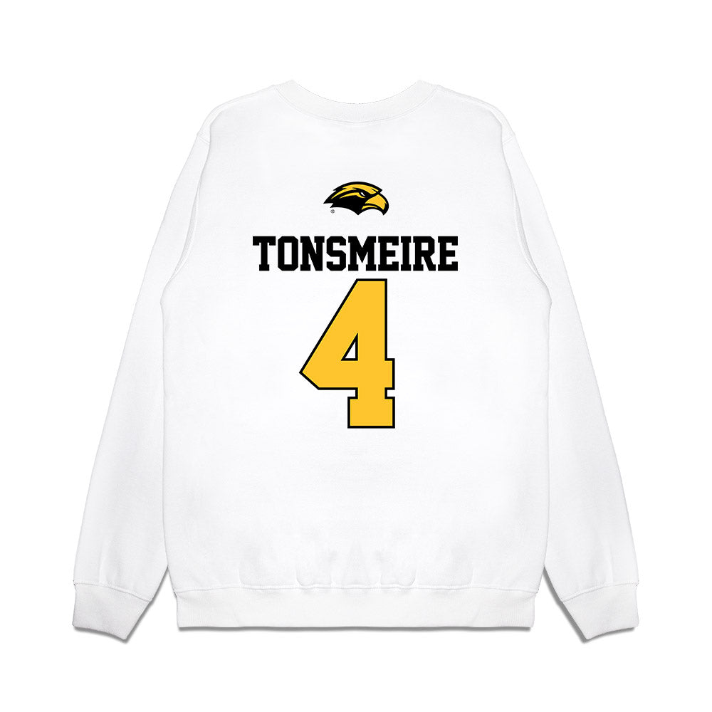 Southern Miss - NCAA Baseball : William Tonsmeire - USA Premium Crewneck Sweatshirt-1