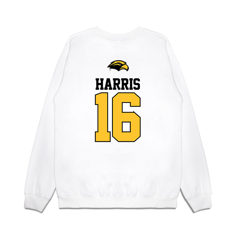 Southern Miss - NCAA Baseball : Grayden Harris - USA Premium Crewneck Sweatshirt-1