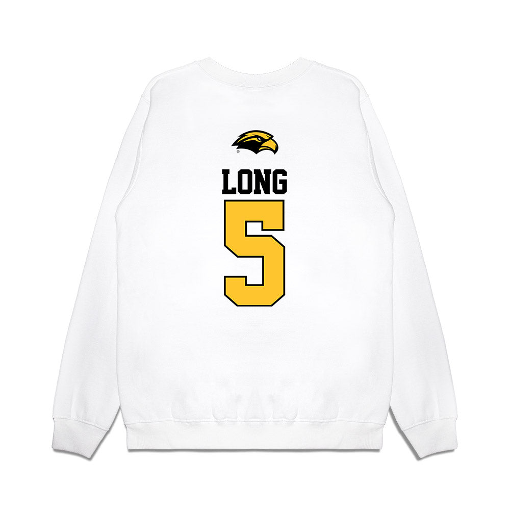 Southern Miss - NCAA Baseball : Ty Long - USA Premium Crewneck Sweatshirt-1