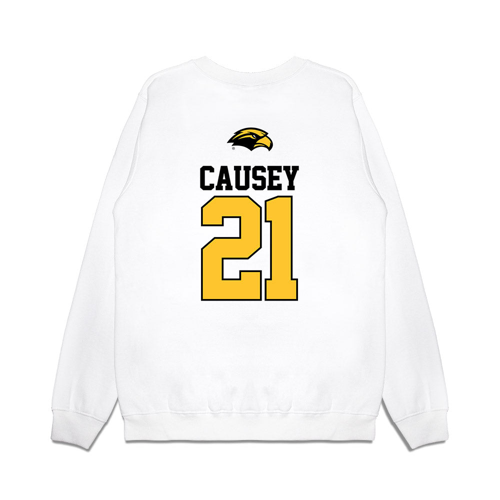 Southern Miss - NCAA Baseball : Dylan Causey - USA Premium Crewneck Sweatshirt-1
