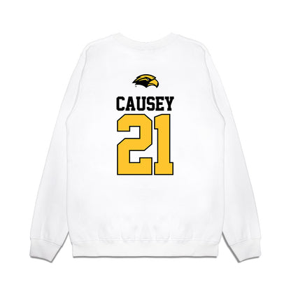 Southern Miss - NCAA Baseball : Dylan Causey - USA Premium Crewneck Sweatshirt-1