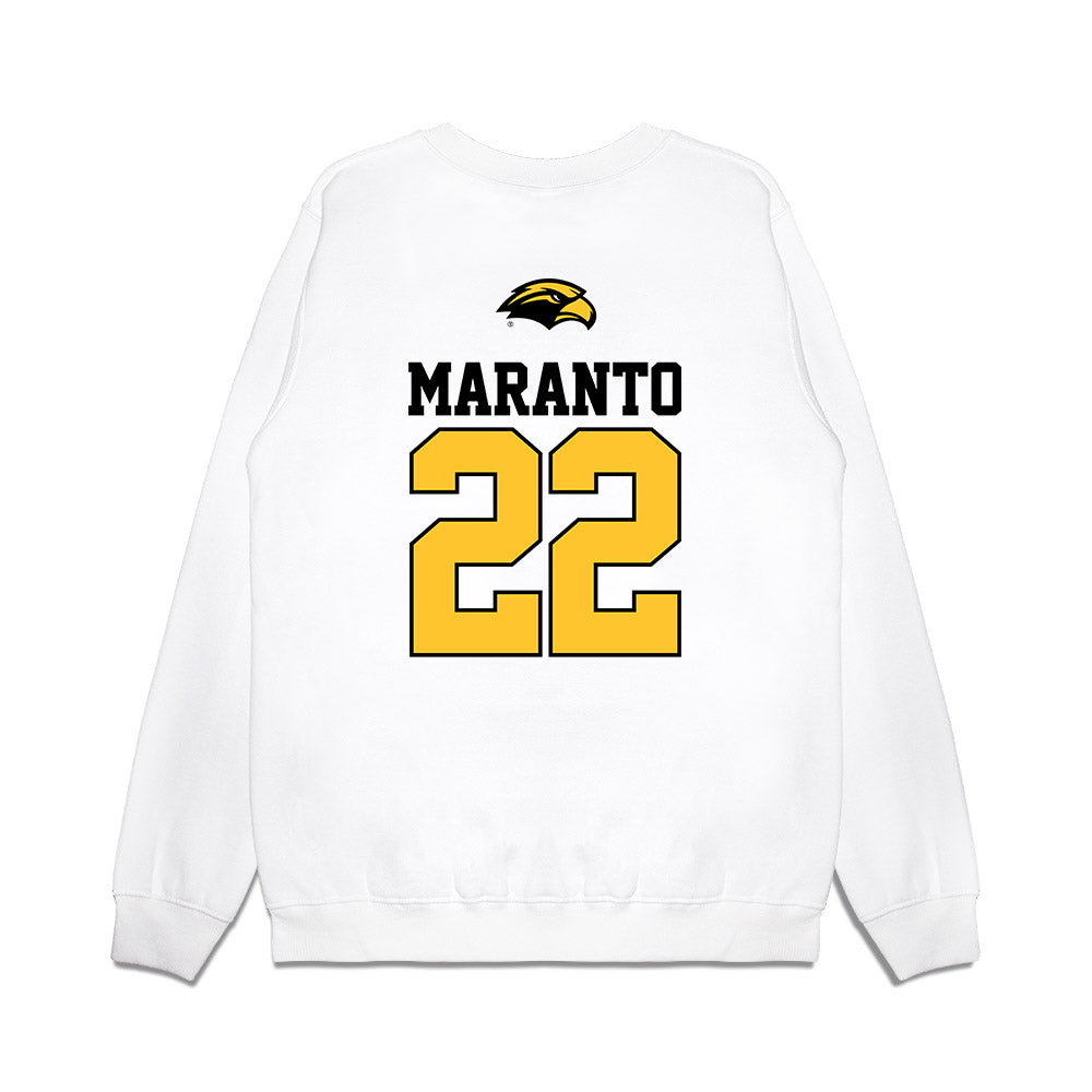 Southern Miss - NCAA Baseball : Braden Maranto - USA Premium Crewneck Sweatshirt-1