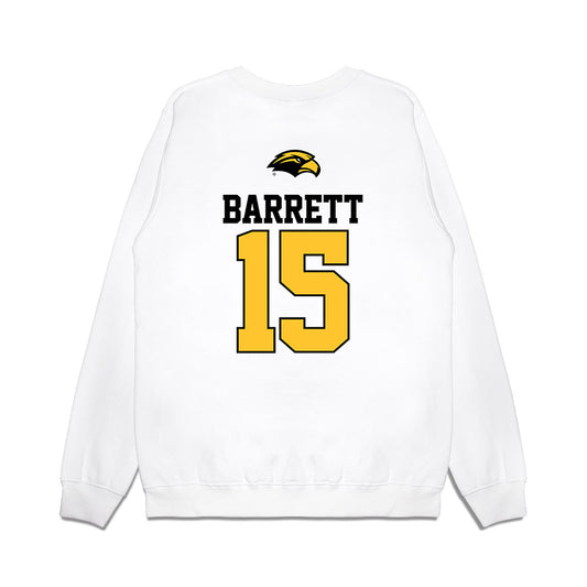 Southern Miss - NCAA Baseball : Drey Barrett - USA Premium Crewneck Sweatshirt-0