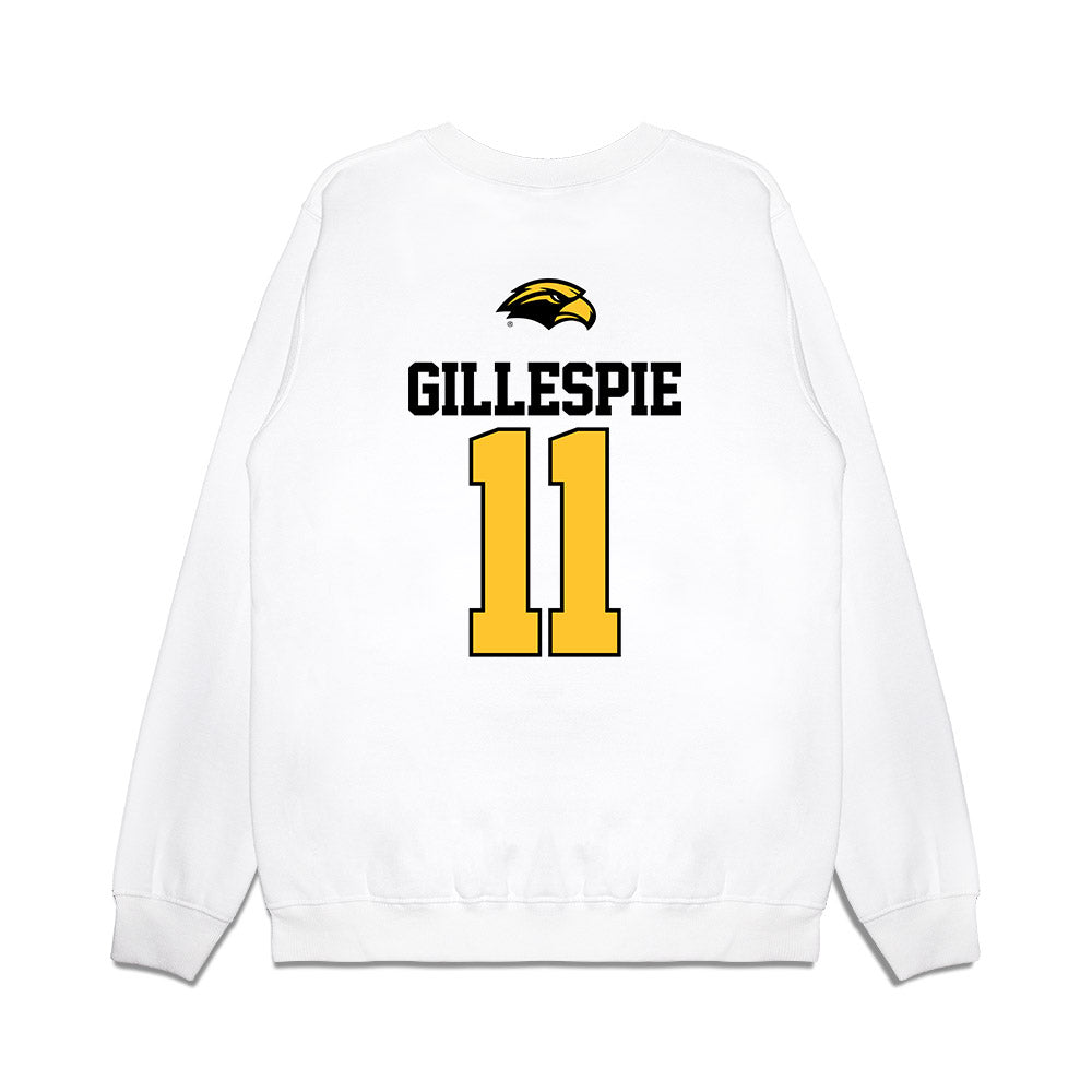 Southern Miss - NCAA Baseball : Davis Gillespie - USA Premium Crewneck Sweatshirt-1