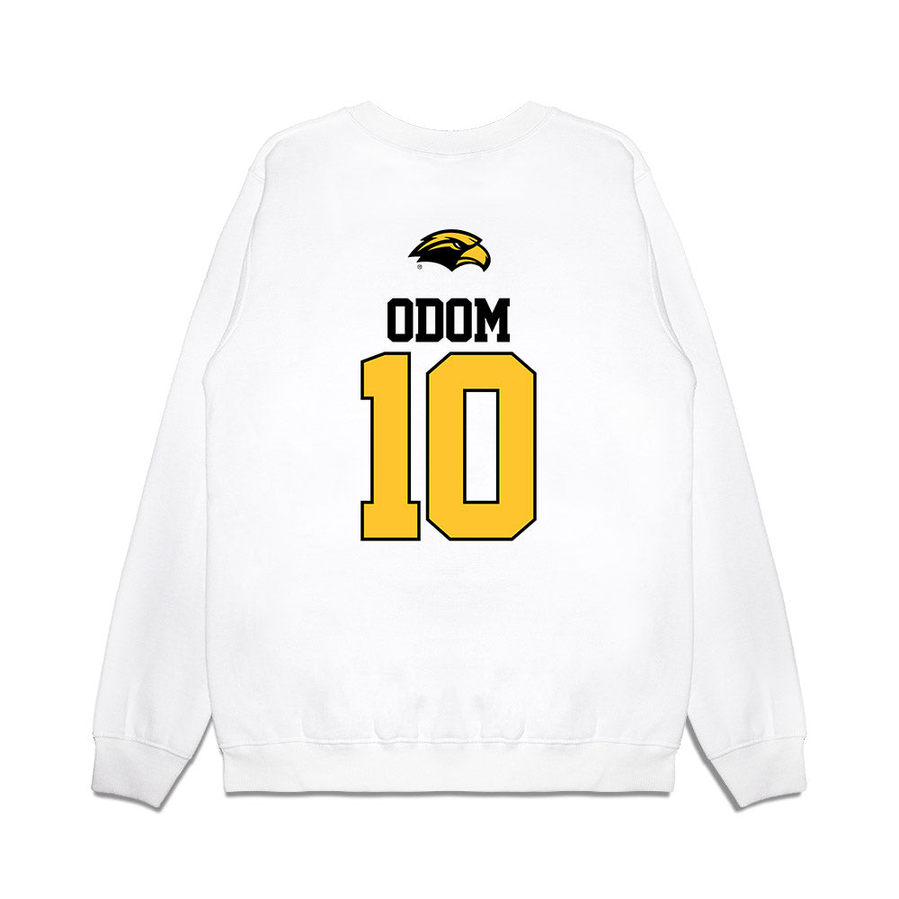 Southern Miss - NCAA Baseball : Lawson Odom - USA Premium Crewneck Sweatshirt-1