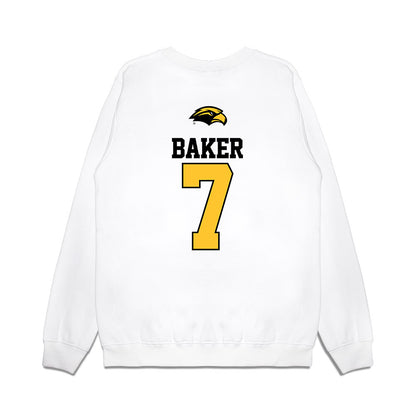 Southern Miss - NCAA Baseball : Cade Baker - USA Premium Crewneck Sweatshirt-1