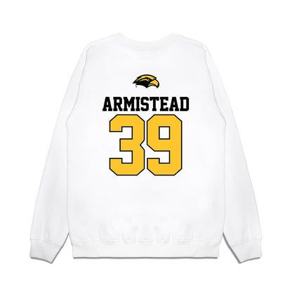 Southern Miss - NCAA Baseball : James Armistead - USA Premium Crewneck Sweatshirt-1
