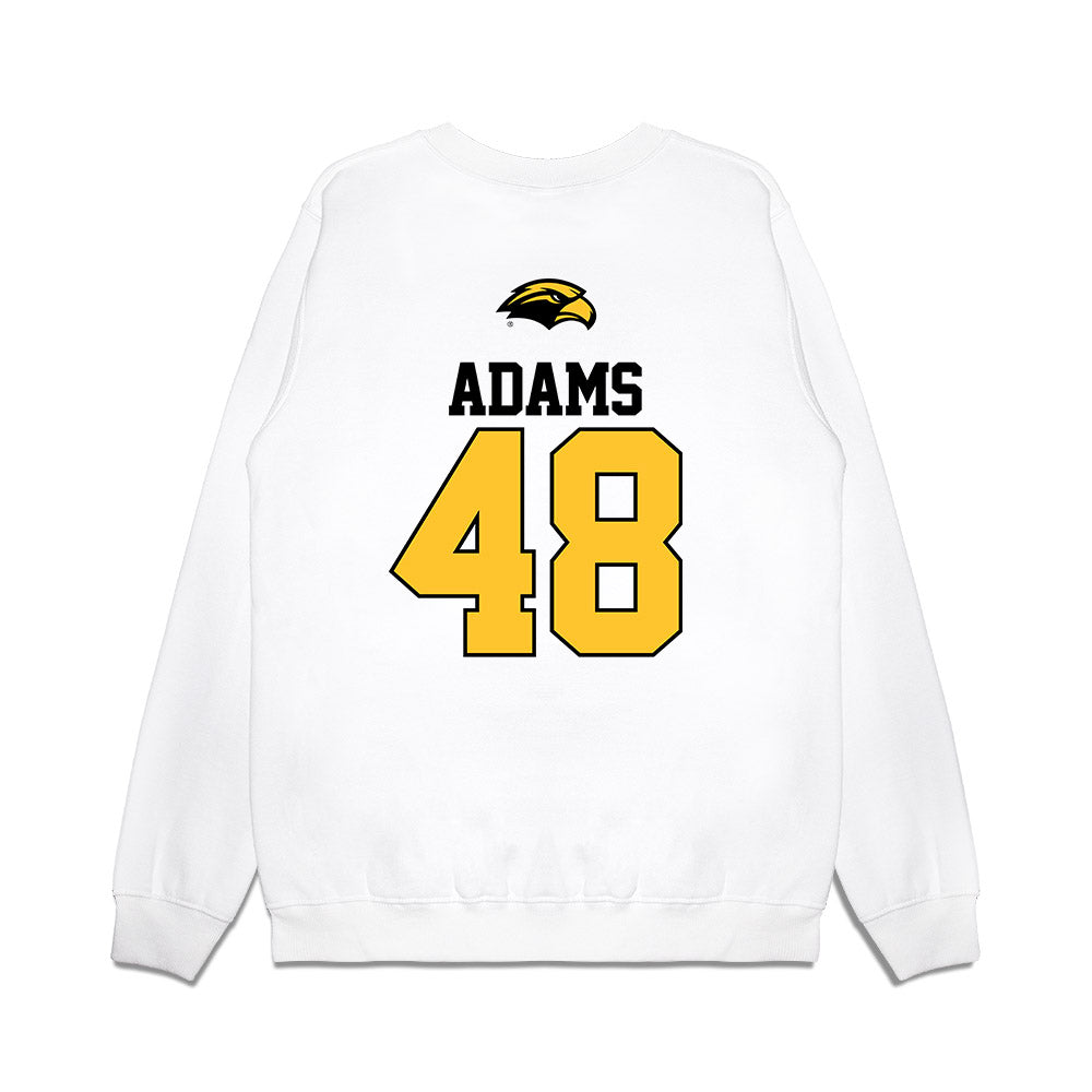 Southern Miss - NCAA Baseball : Chase Adams - USA Premium Crewneck Sweatshirt-1