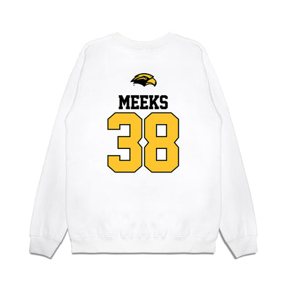 Southern Miss - NCAA Baseball : Drake Meeks - USA Premium Crewneck Sweatshirt-1