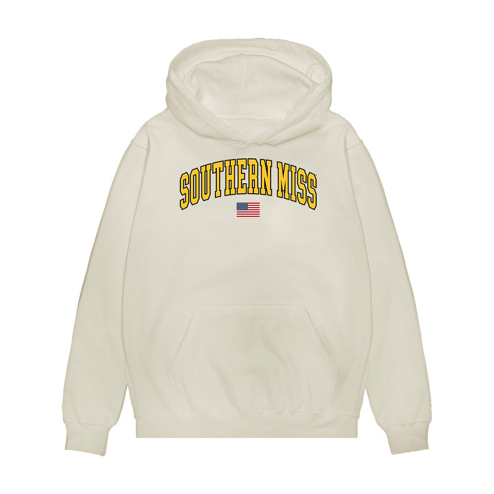 Southern Miss - NCAA Baseball : Cade Adams - USA Premium Hooded Sweatshirt-0