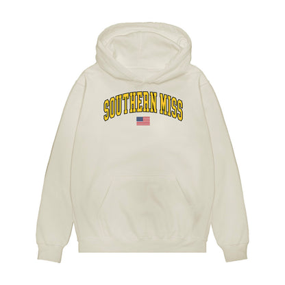 Southern Miss - NCAA Baseball : Davis Gillespie - USA Premium Hooded Sweatshirt-0