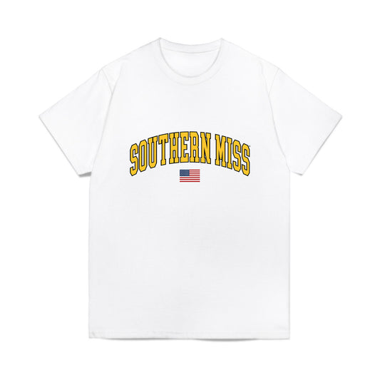 Southern Miss - NCAA Baseball : Ben Higdon - USA Comfort Colors T-Shirt-0