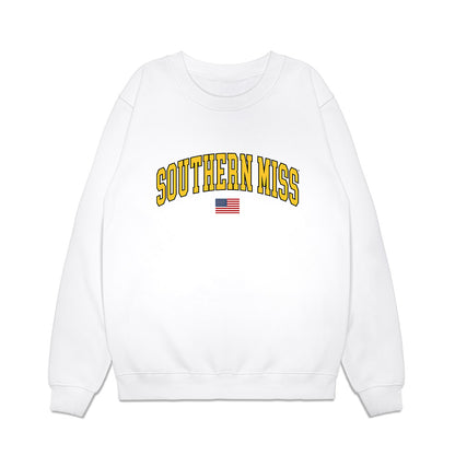 Southern Miss - NCAA Baseball : Seth Smith - USA Premium Crewneck Sweatshirt-0