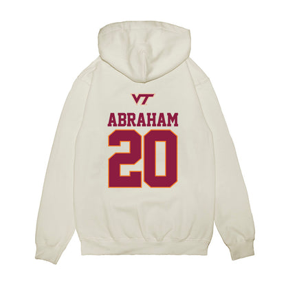 Virginia Tech - NCAA Baseball : Nic Abraham - USA Premium Hooded Sweatshirt-1