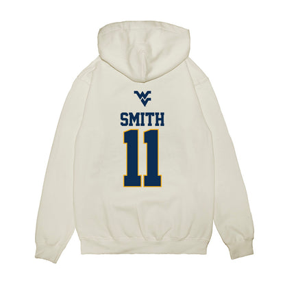 West Virginia - NCAA Baseball : Sean Smith - USA Raglan Premium Hooded Sweatshirt-1