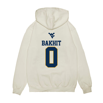 West Virginia - NCAA Baseball : Jaden Bakhit - USA Raglan Premium Hooded Sweatshirt-1