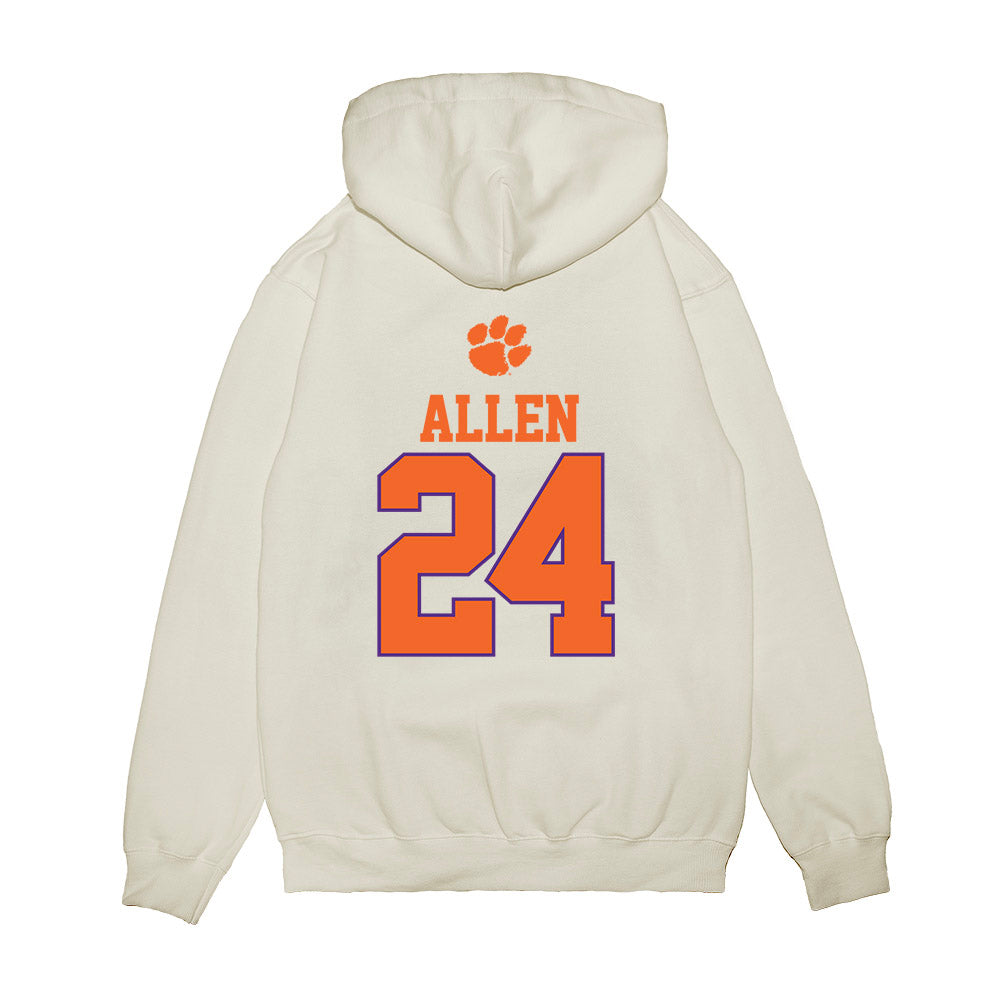 Clemson - NCAA Baseball : Joe Allen - USA Raglan Premium Hooded Sweatshirt-1