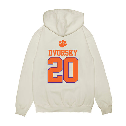 Clemson - NCAA Baseball : Nathan Dvorsky - USA Raglan Premium Hooded Sweatshirt-1