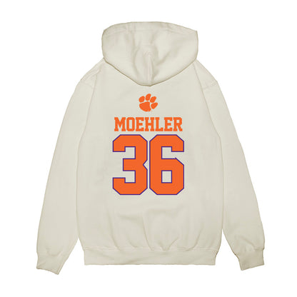 Clemson - NCAA Baseball : Dane Moehler - USA Raglan Premium Hooded Sweatshirt-1