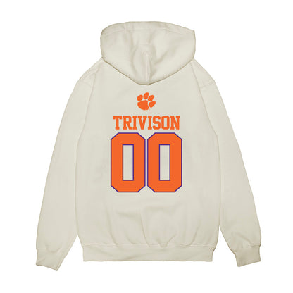 Clemson - NCAA Baseball : Ethan Trivison - USA Raglan Premium Hooded Sweatshirt-1