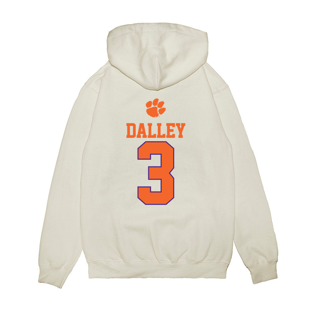 Clemson - NCAA Baseball : Ty Dalley - USA Raglan Premium Hooded Sweatshirt-1
