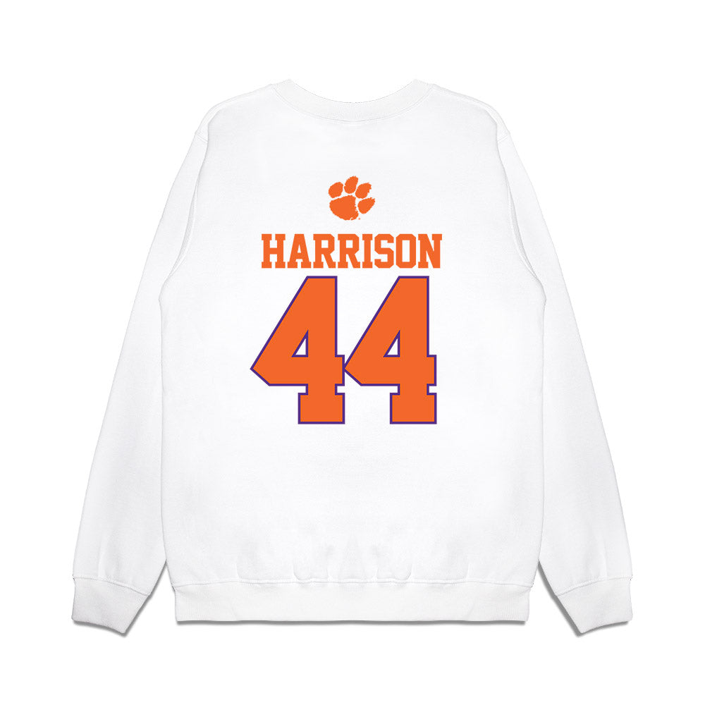 Clemson - NCAA Baseball : Dylan Harrison - USA Raglan Premium Crewneck Sweatshirt-1