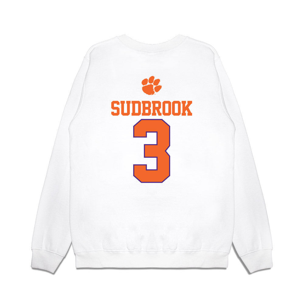 Clemson - NCAA Baseball : Troy Sudbrook - USA Raglan Premium Crewneck Sweatshirt-1