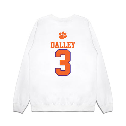Clemson - NCAA Baseball : Ty Dalley - USA Raglan Premium Crewneck Sweatshirt-1